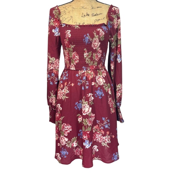 Xhilaration Floral Dress - Picture 1 of 5